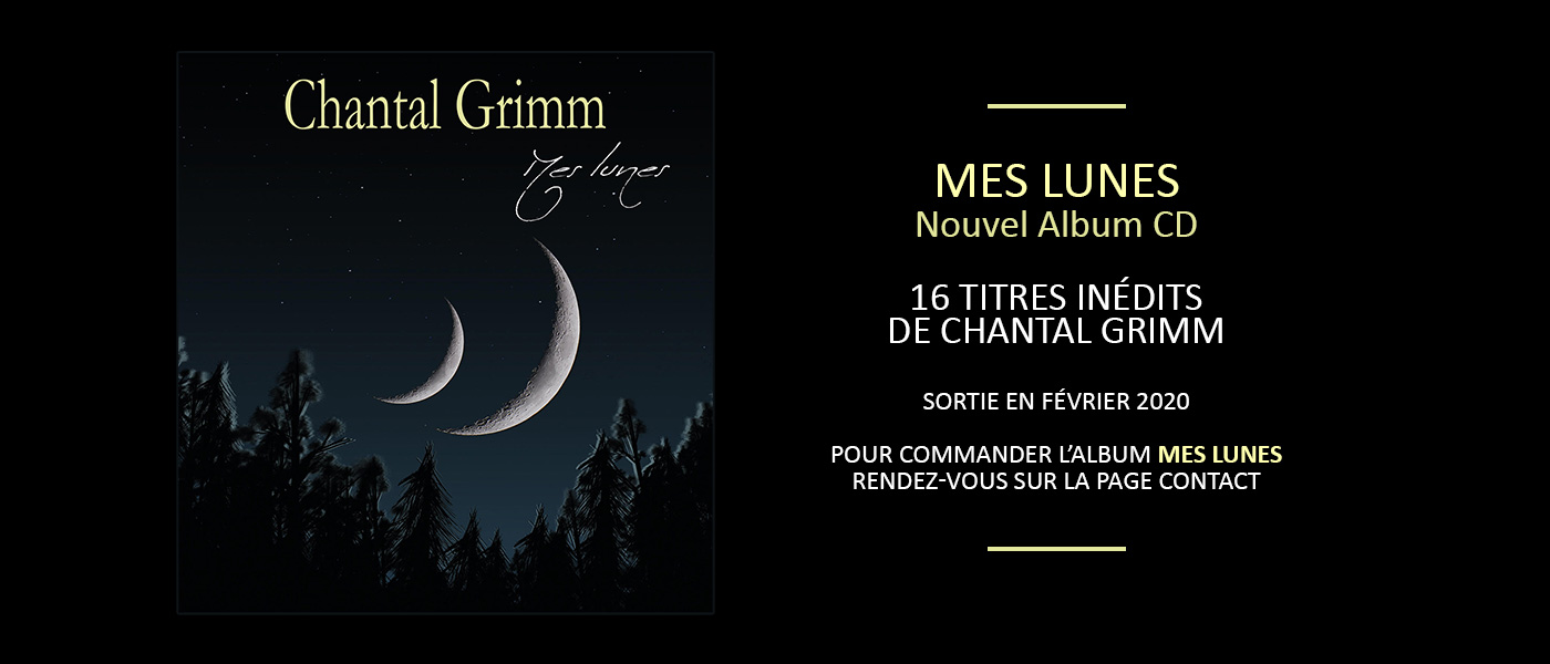 Mes Lunes, Nouvel Album de Chantal Grimm